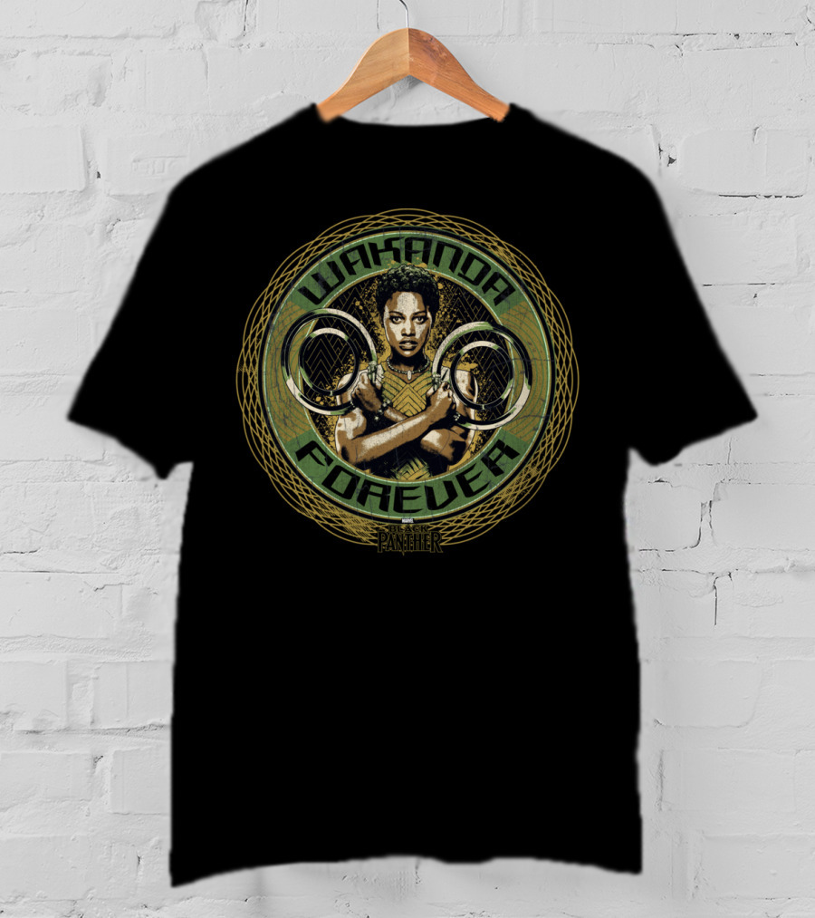 Wakanda Forever Marvel Black Panther Nakia T-Shirt