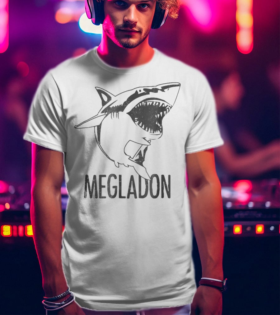Megladon Extinct Biggest Shark Ever T-Shirt