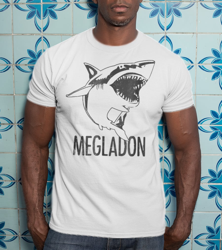 Megladon Extinct Biggest Shark Ever T-Shirt