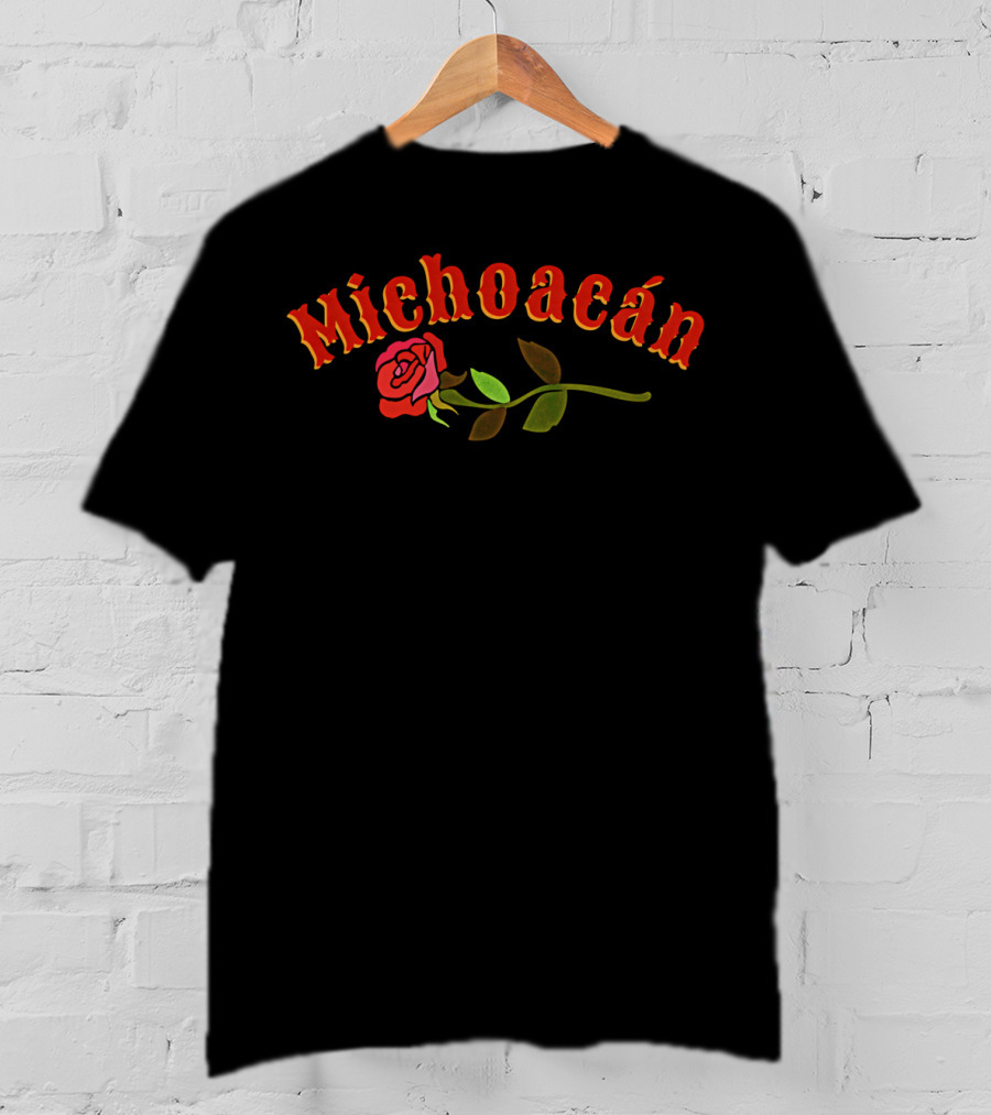Michoacán Rose Mexicana Latina T-Shirt