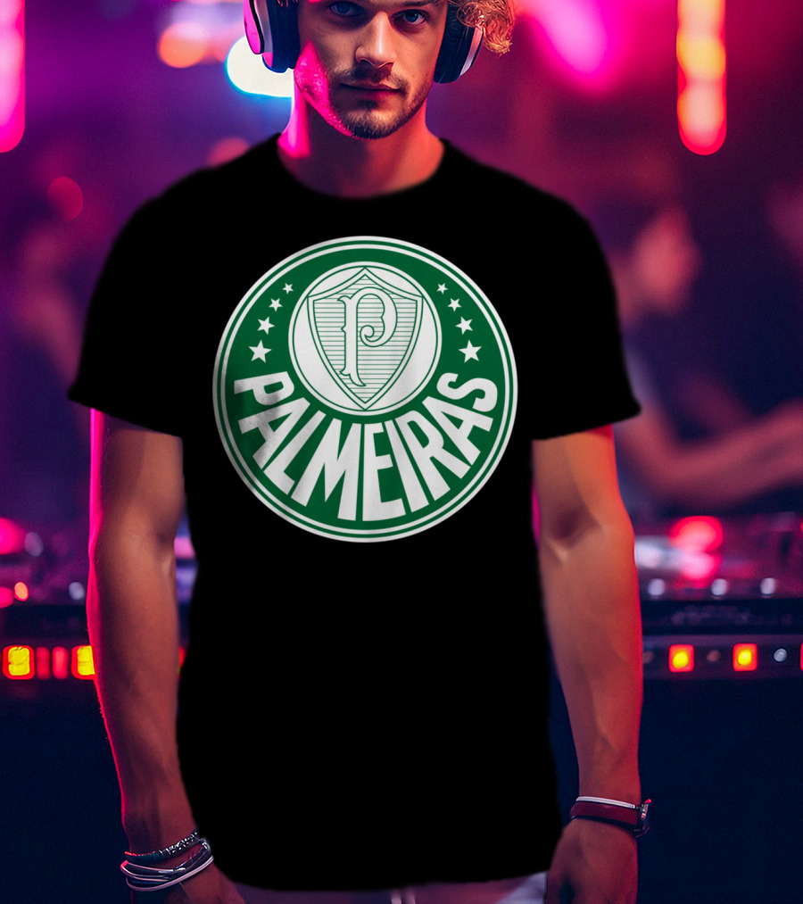 Palmeiras Soccer Fan Club Emblem T-Shirt