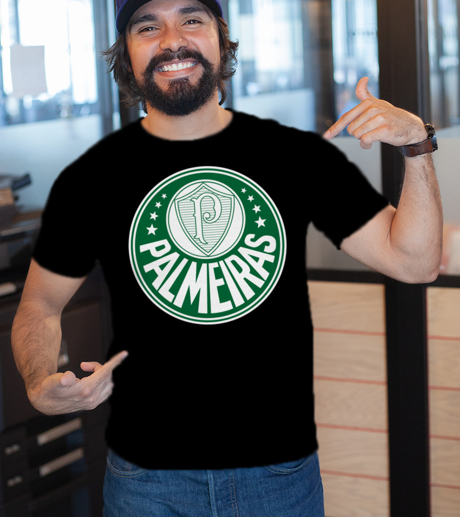 Palmeiras Soccer Fan Club Emblem T-Shirt