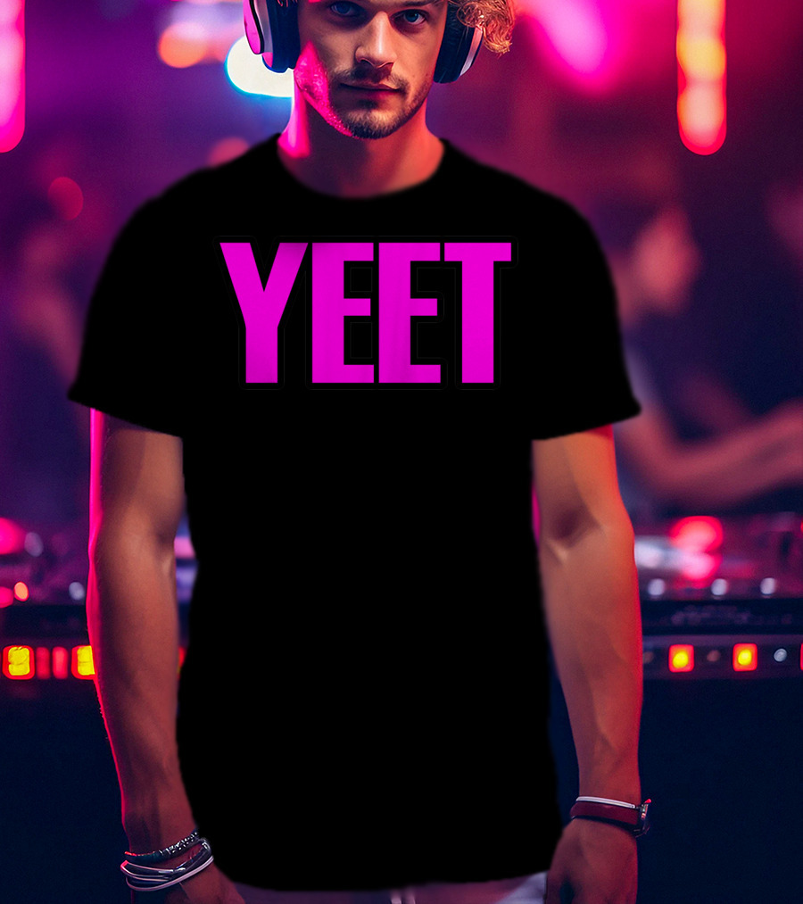 Pink Yeet Popular Funny T-Shirt