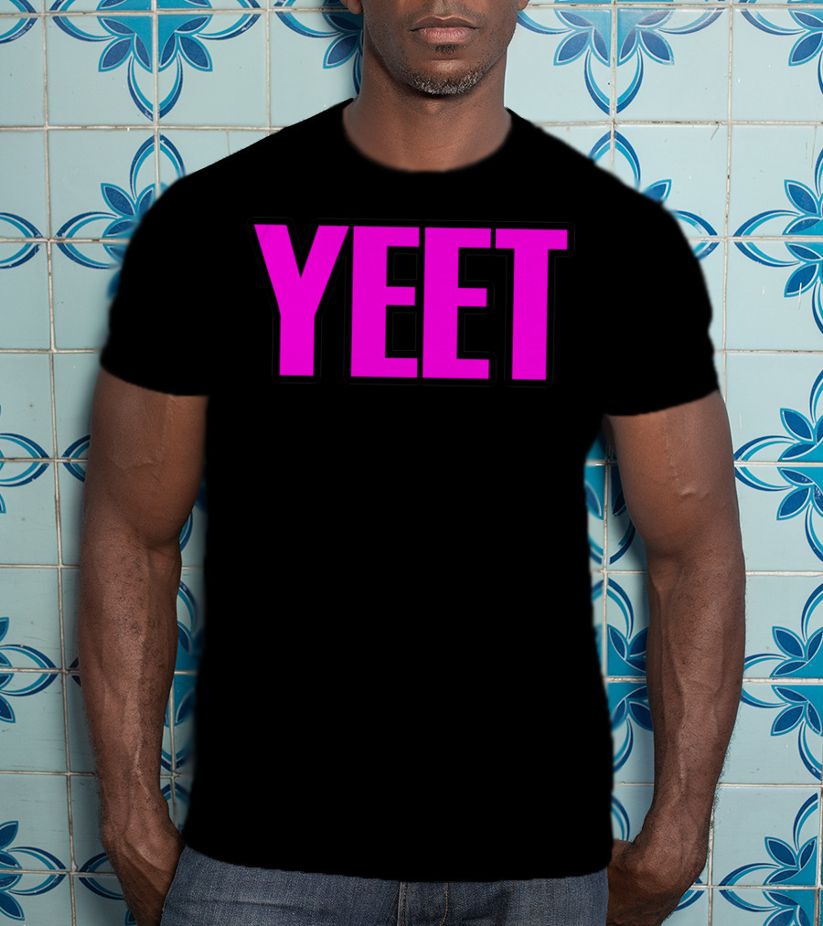 Pink Yeet Popular Funny T-Shirt