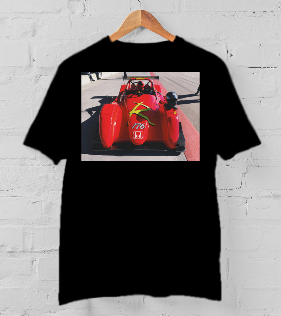 Honda Red Race Car 176 T-Shirt