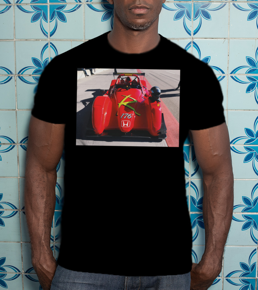 Honda Red Race Car 176 T-Shirt