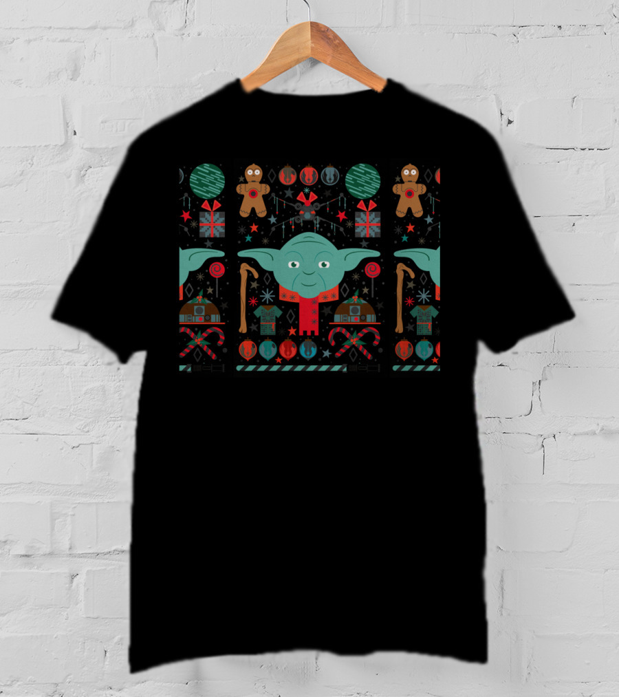 Star Wars Yoda Holiday T-Shirt