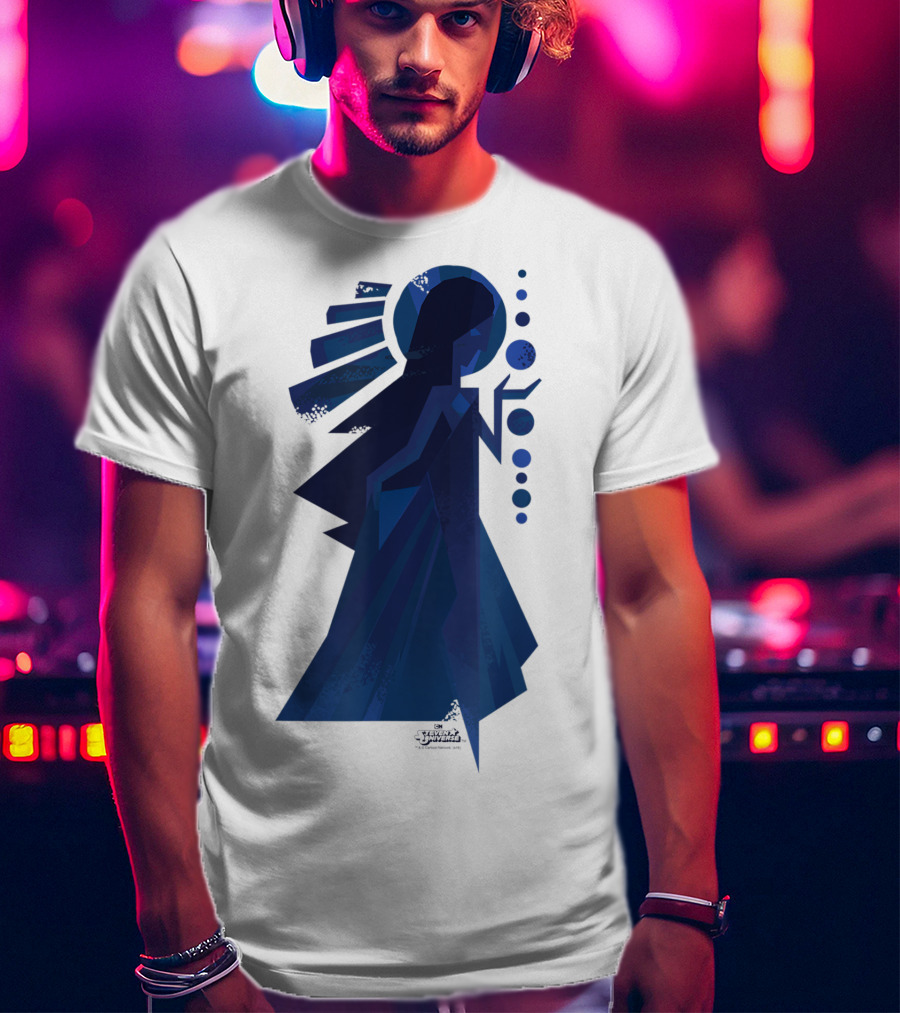 Steven Universe Blue Diamond Abstract Mural T-Shirt