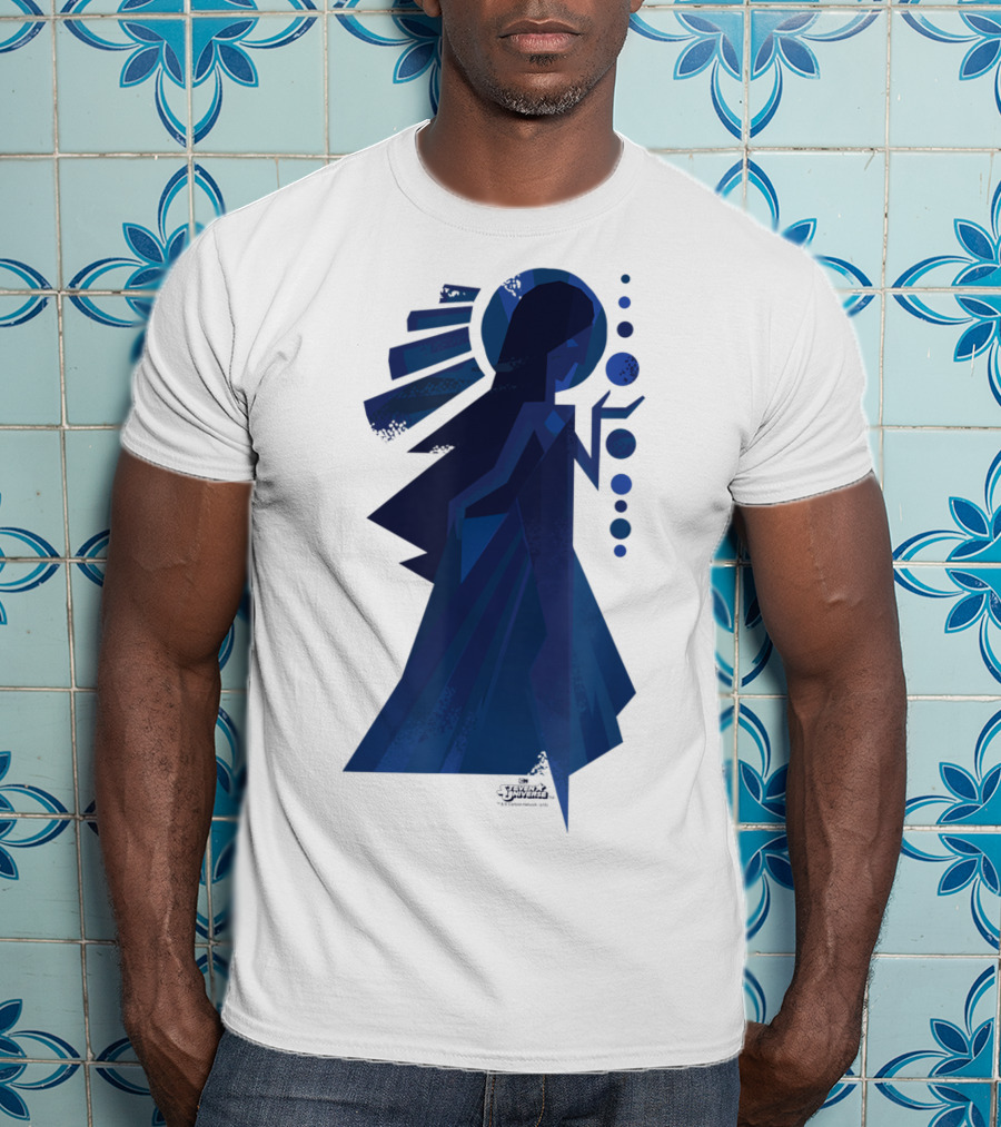 Steven Universe Blue Diamond Abstract Mural T-Shirt