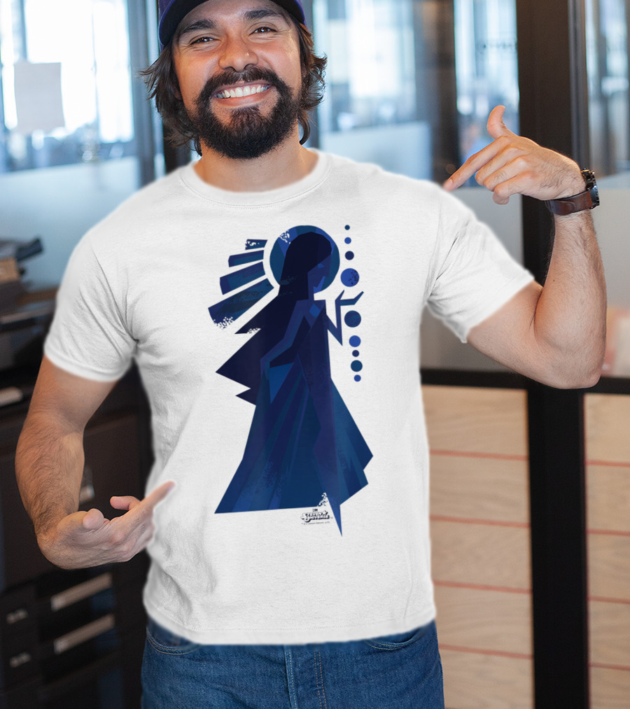 Steven Universe Blue Diamond Abstract Mural T-Shirt