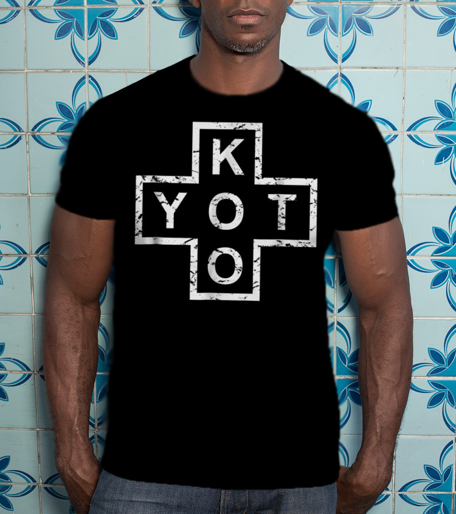 Kyoto Cross Grunge T-Shirt