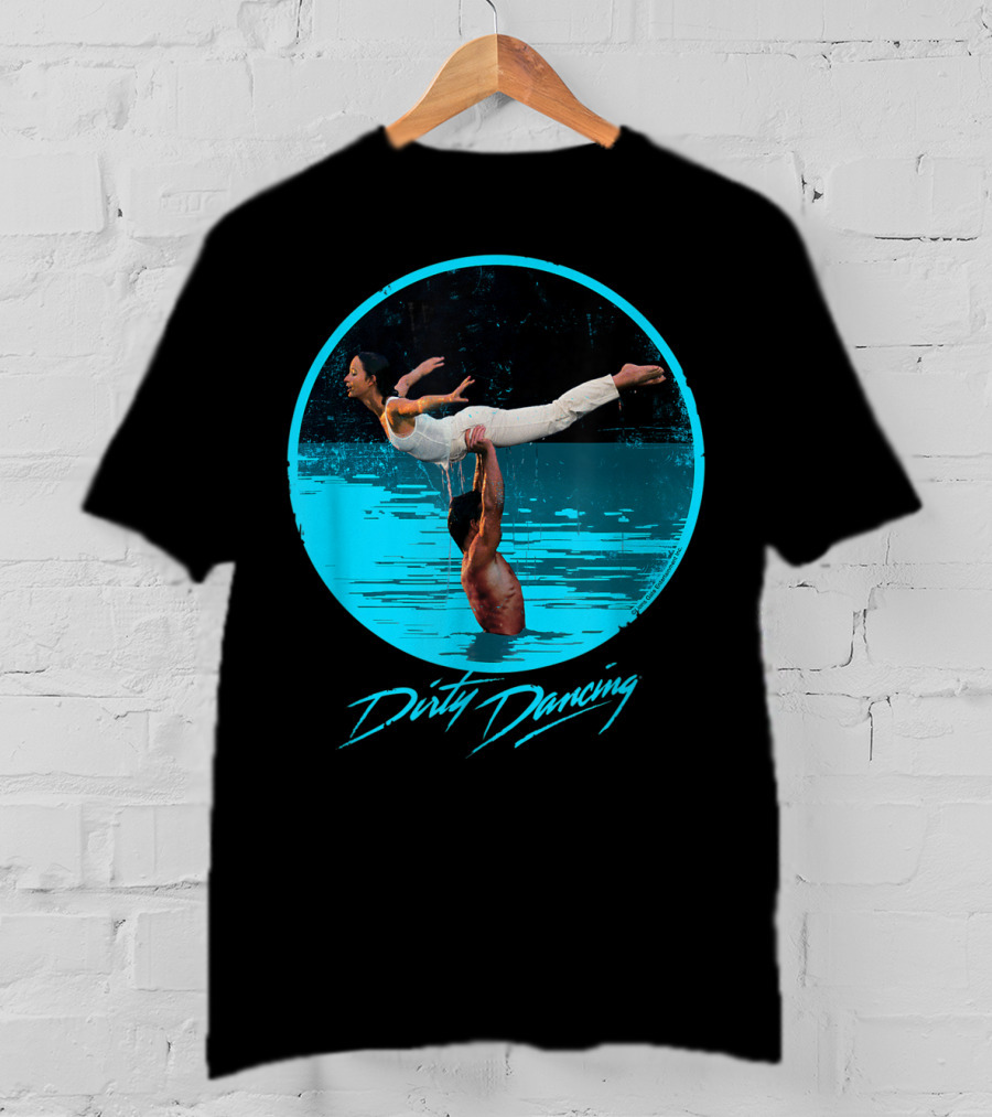 Dirty Dancing Iconic Lift Scene In Water T-Shirt