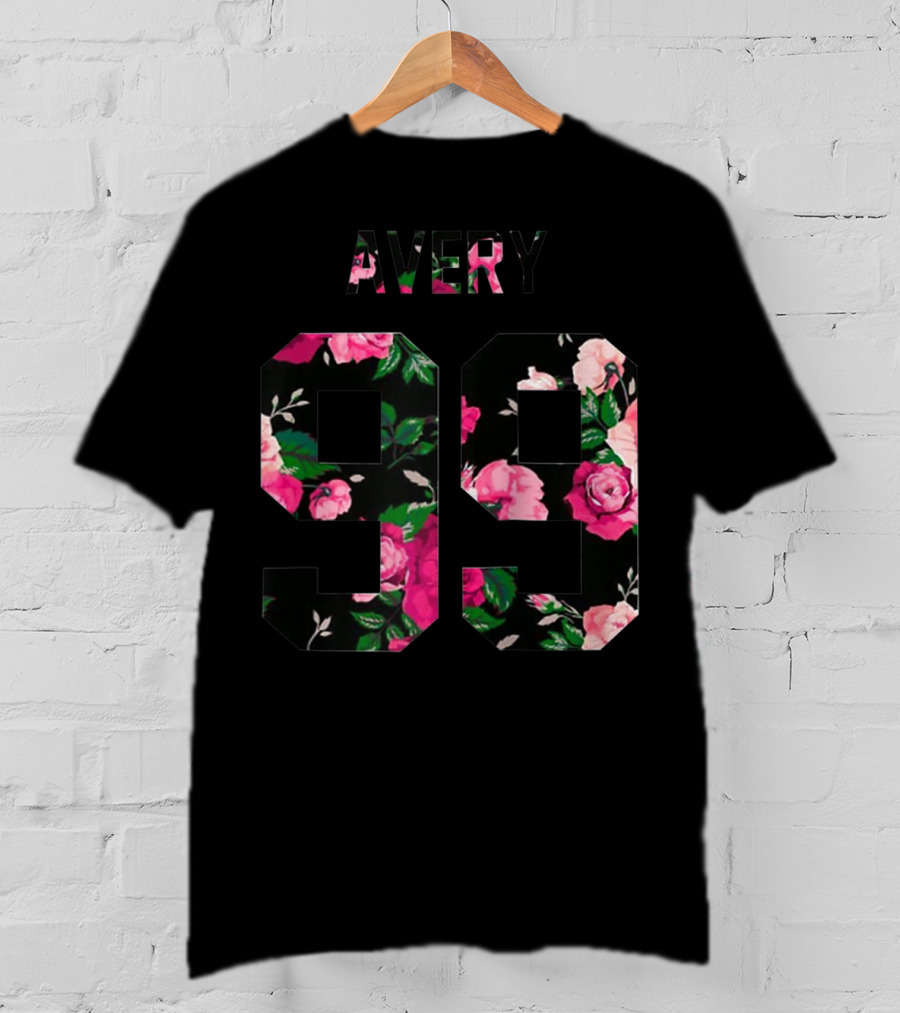 Avery 99 Floral Pattern Jack Avery Merchandise T-Shirt