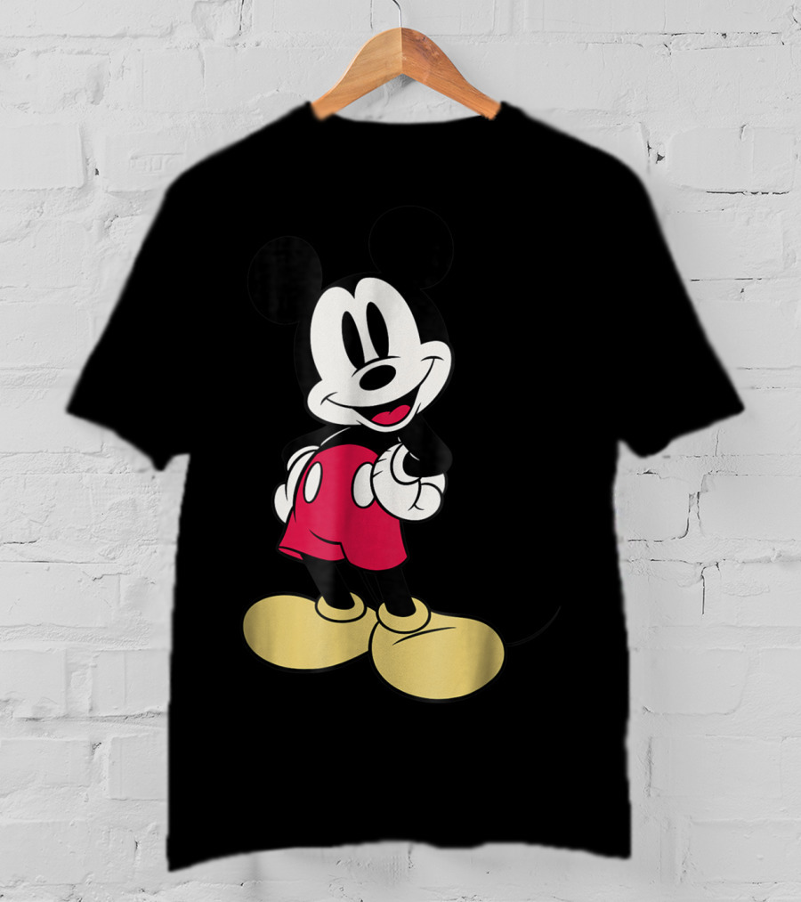 Disney Classic Mickey Mouse 1 XP Vintage Style Retro T-Shirt
