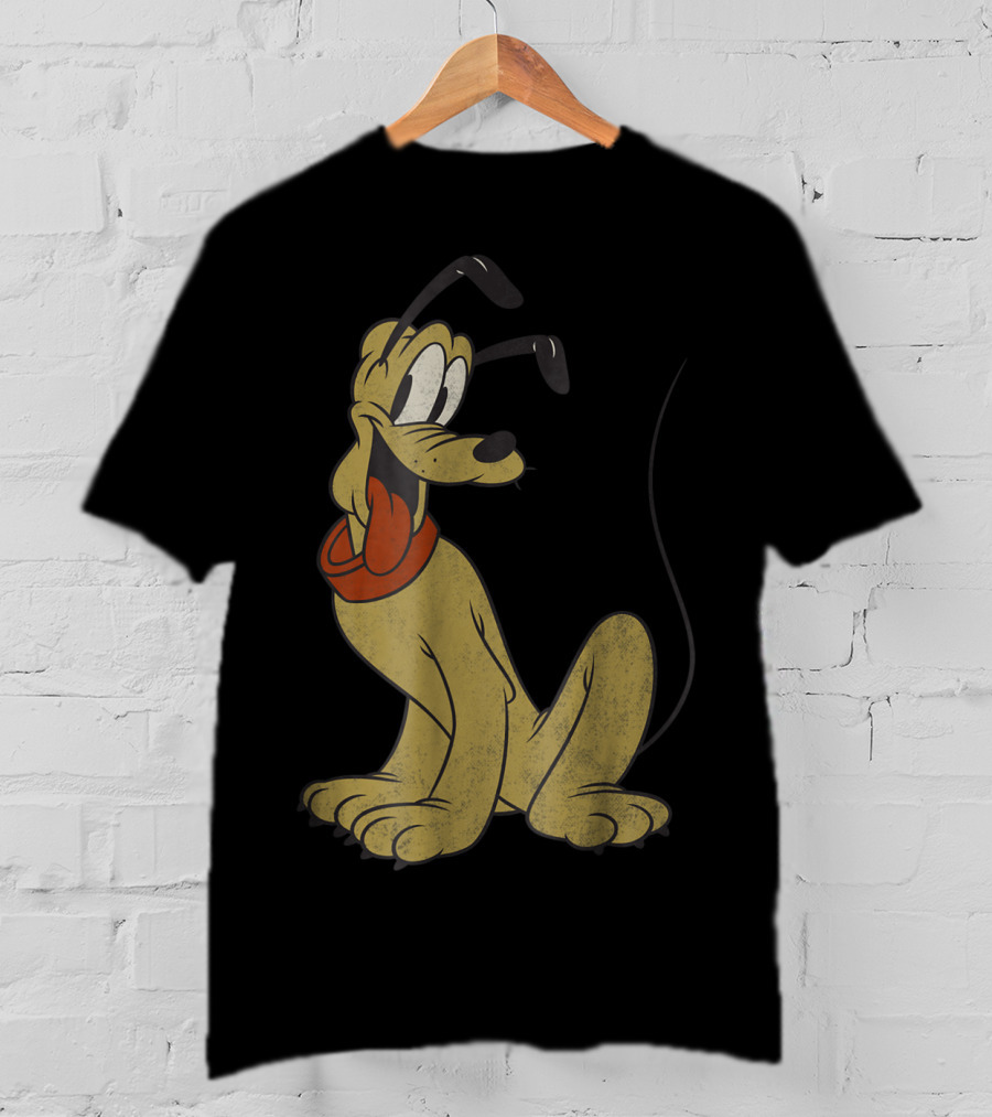 Disney Vintage Style Pluto Character T-Shirt