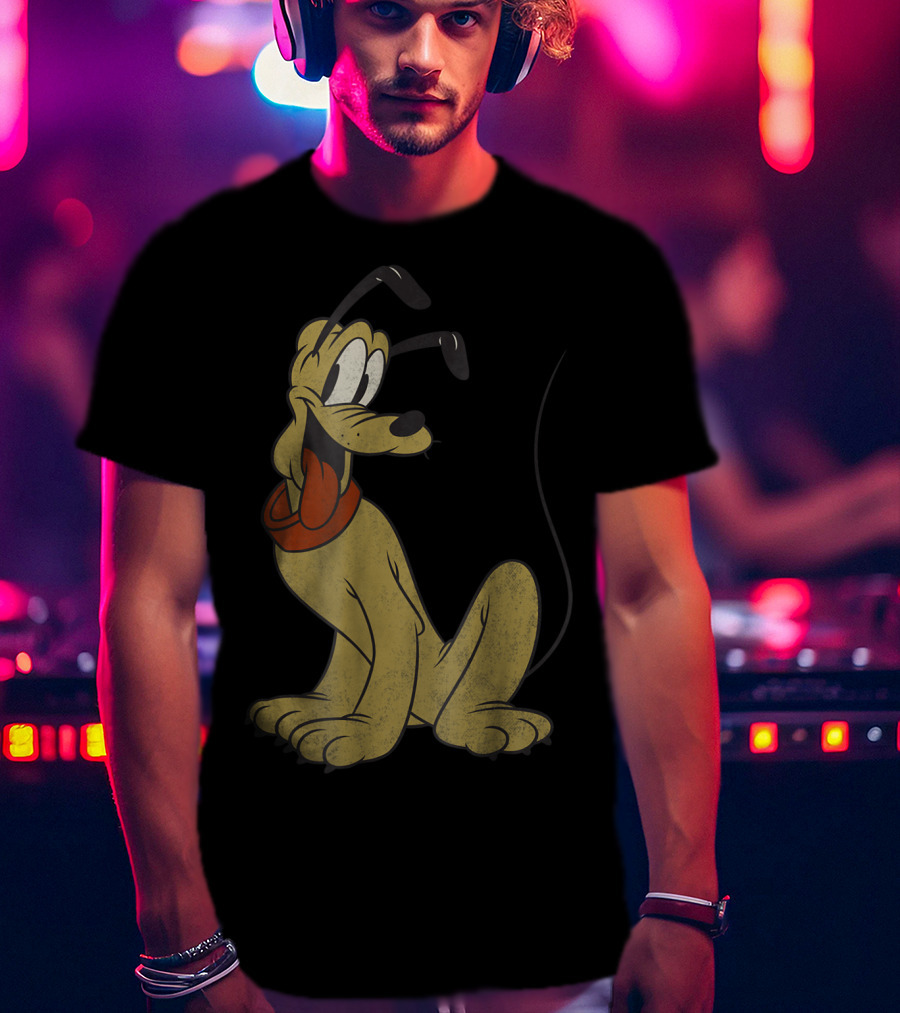 Disney Vintage Style Pluto Character T-Shirt