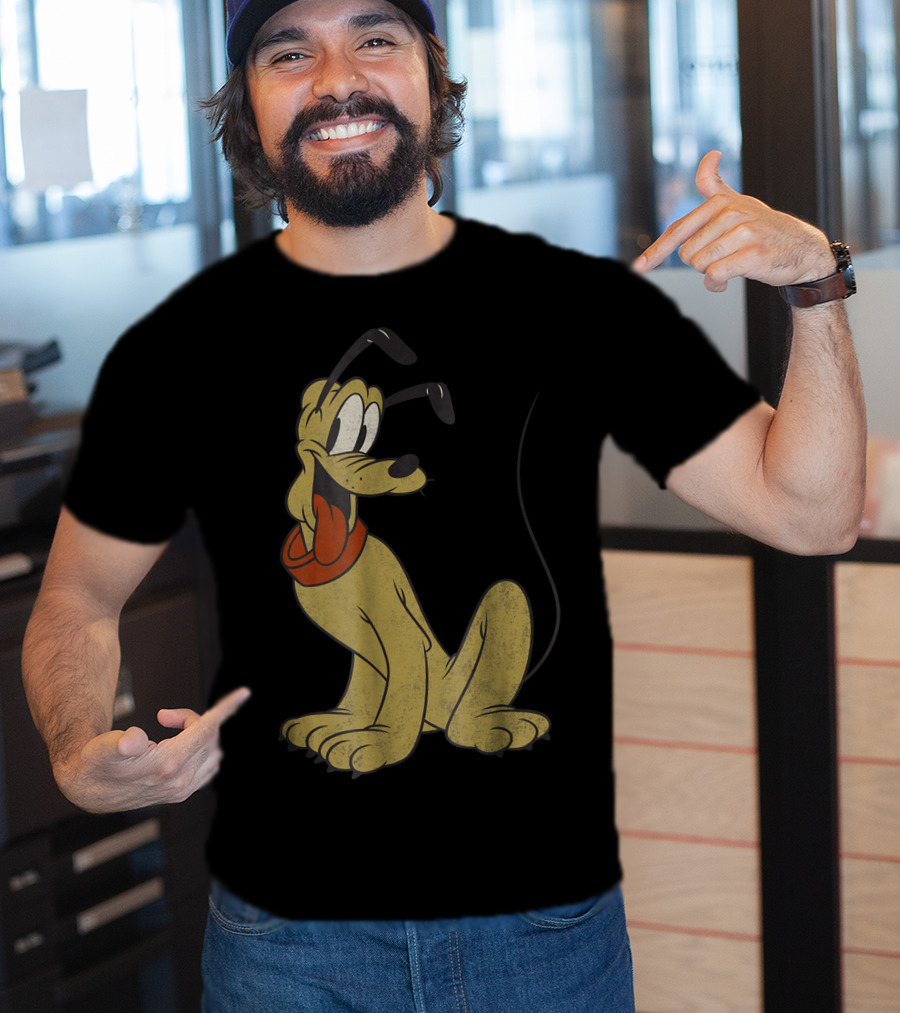 Disney Vintage Style Pluto Character T-Shirt