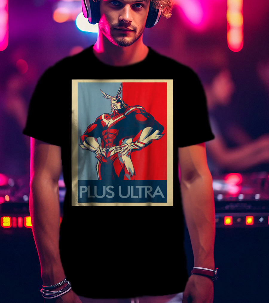 All Might Plus Ultra Vintage Heroic T-Shirt