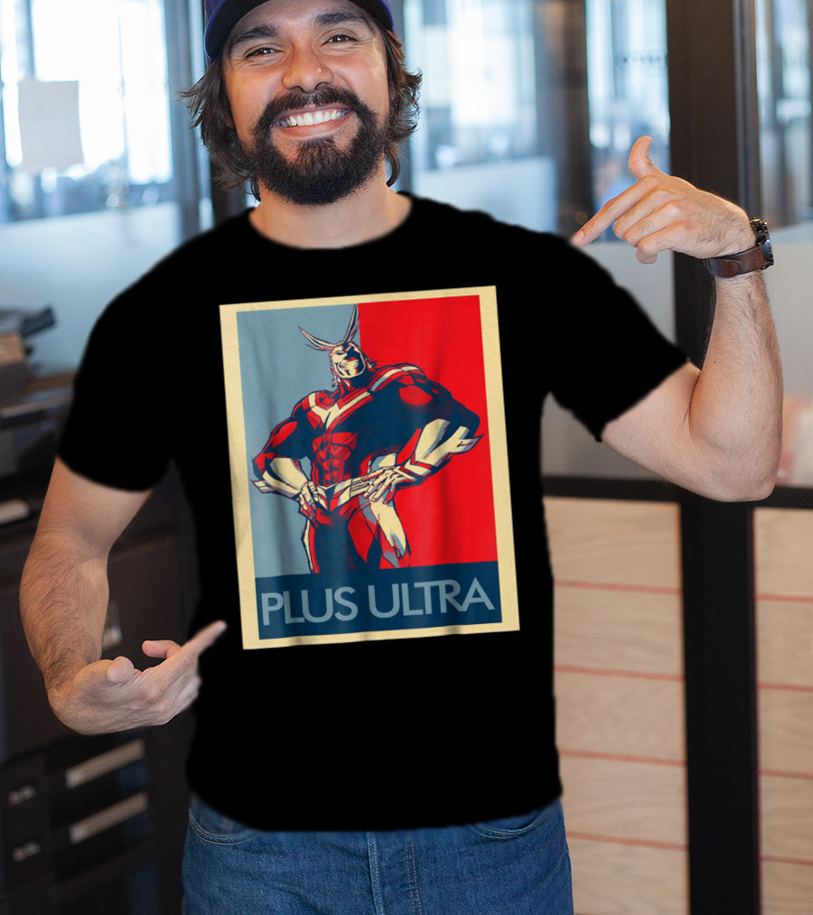 All Might Plus Ultra Vintage Heroic T-Shirt