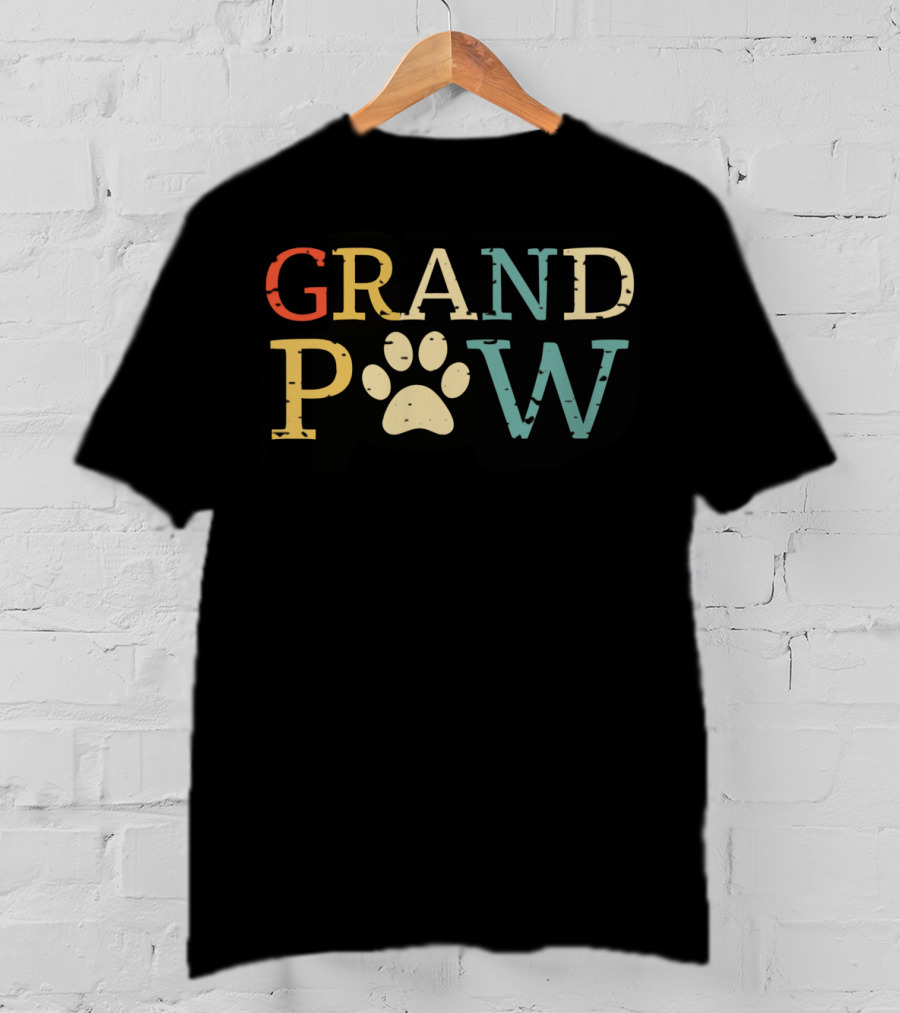 Grand Paw Best Grandparent T-Shirt