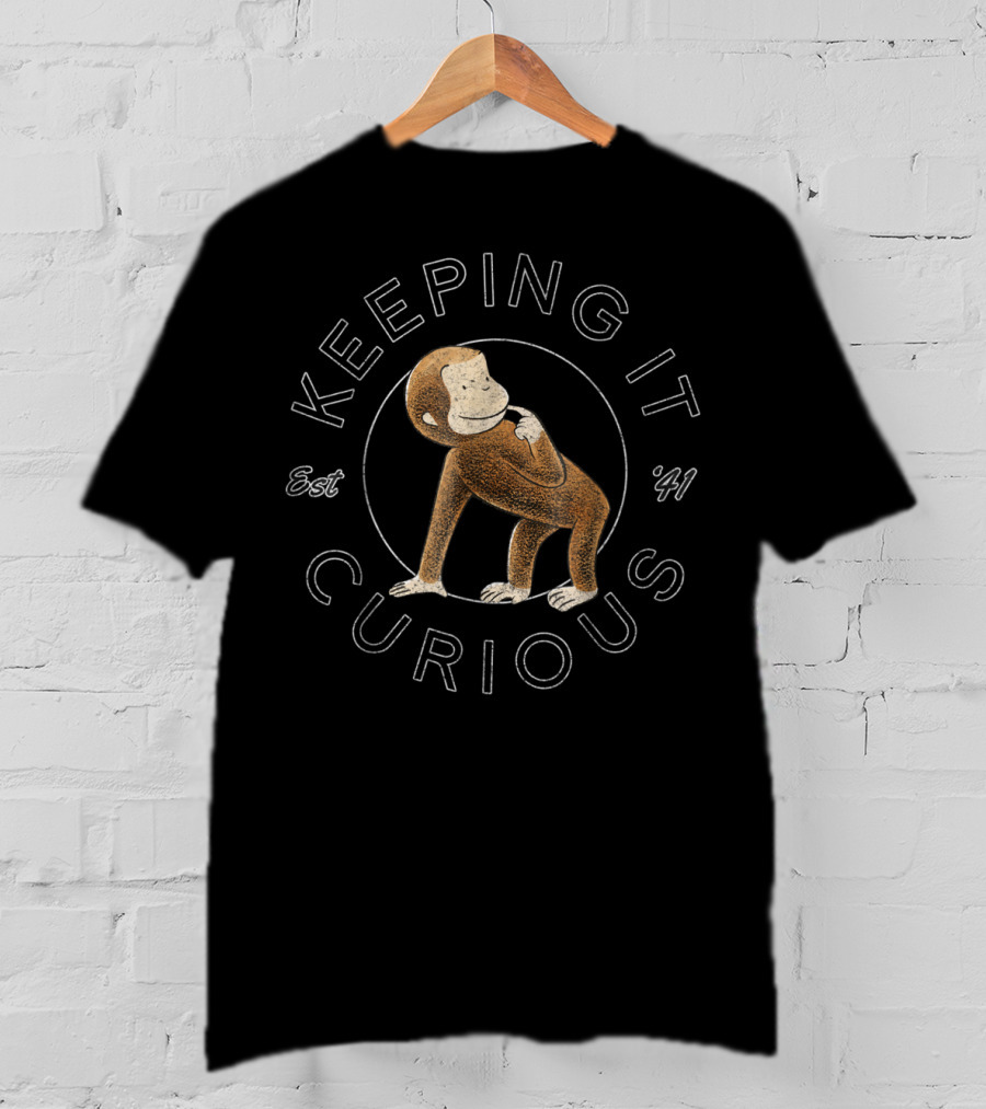 Curious George Keeping It Curious Est '41 T-Shirt
