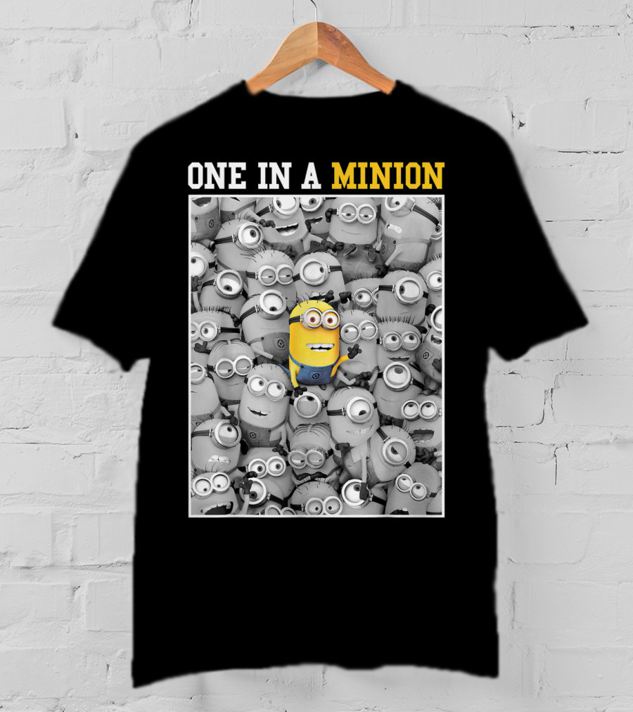 One In A Minion Despicable Me Color Pop Minions T-Shirt