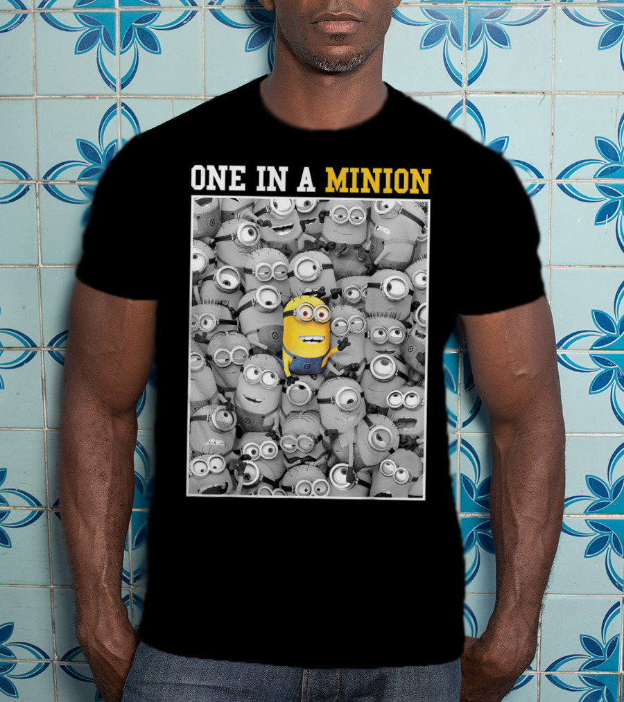 One In A Minion Despicable Me Color Pop Minions T-Shirt