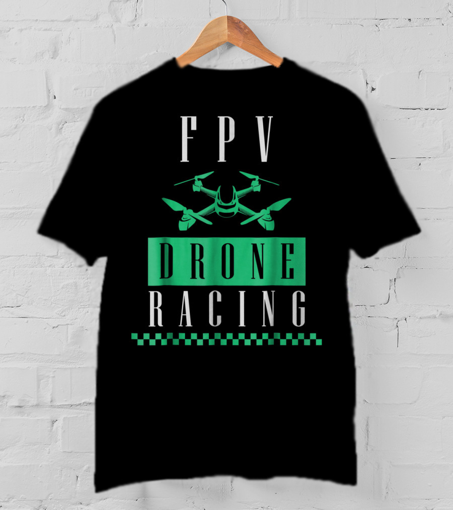 FPV Drone Racing Exotic Extreme Cool Sports Series T-Shirt