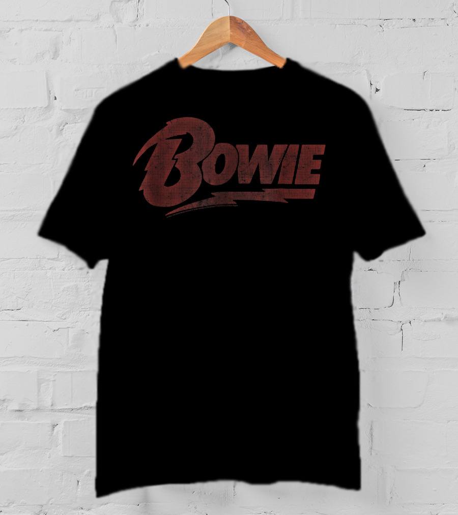 Bowie Bold Red Vintage T-Shirt