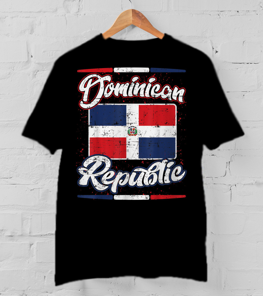 Dominican Republic Flag Pride T-Shirt