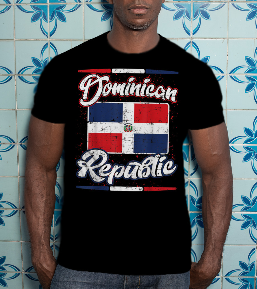 Dominican Republic Flag Pride T-Shirt