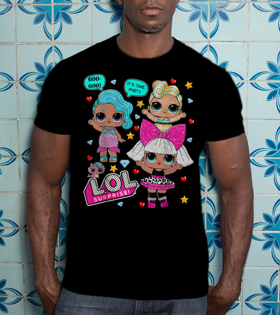 LOL Surprise Goo Goo It's Time Party T-Shirt