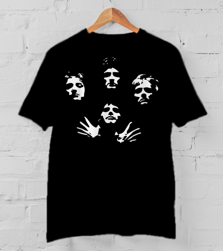 Bohemian Rhapsody Rock Band Queen Lovers T-Shirt