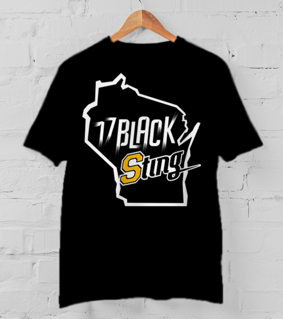 17 Black Sting Wisconsin T-Shirt
