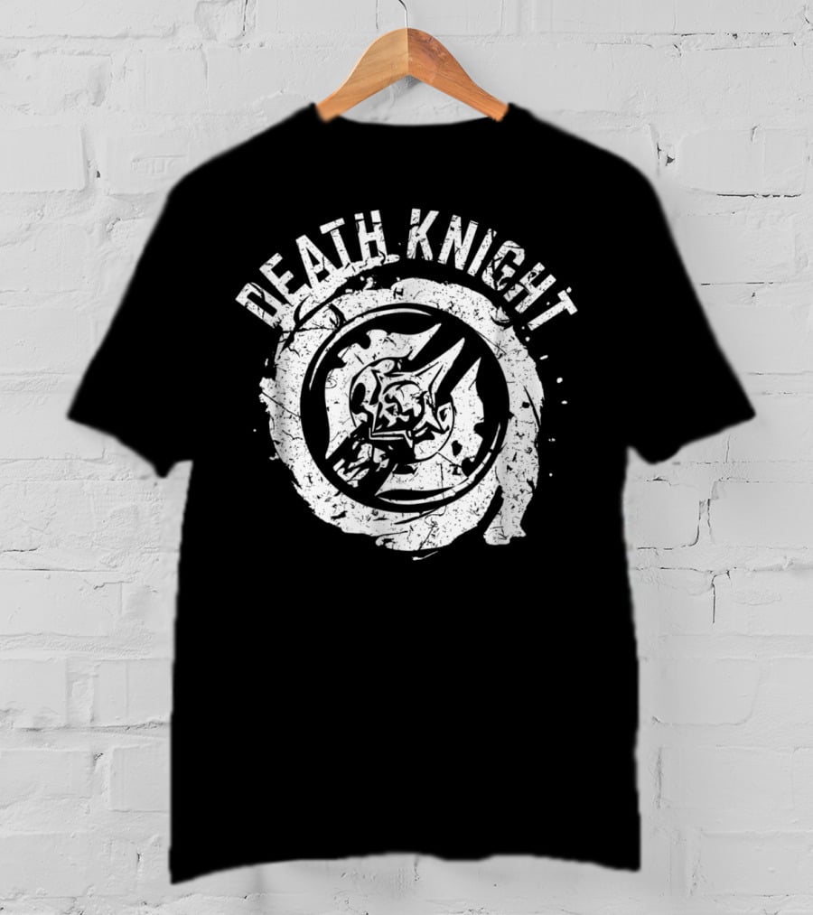 Death Knight WoW Gaming Class Icon Skull Emblem T-Shirt