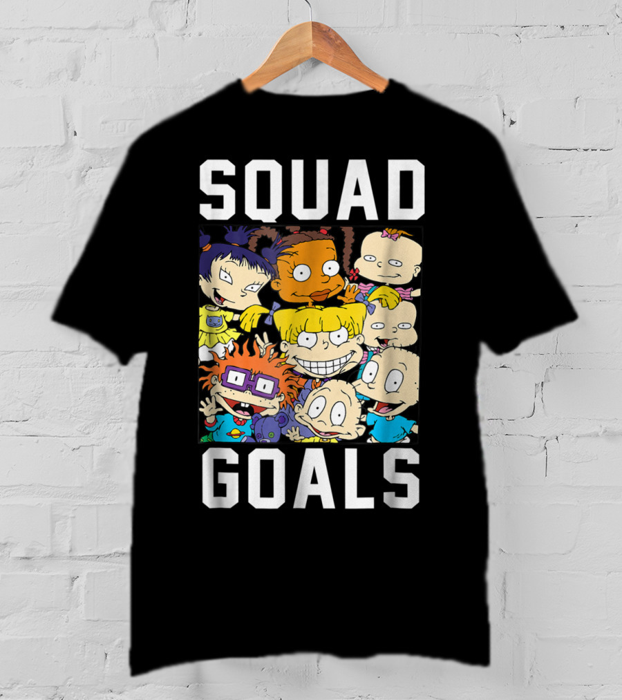 Rugrats Squad Goals Nickelodeon Characters Gathering T-Shirt