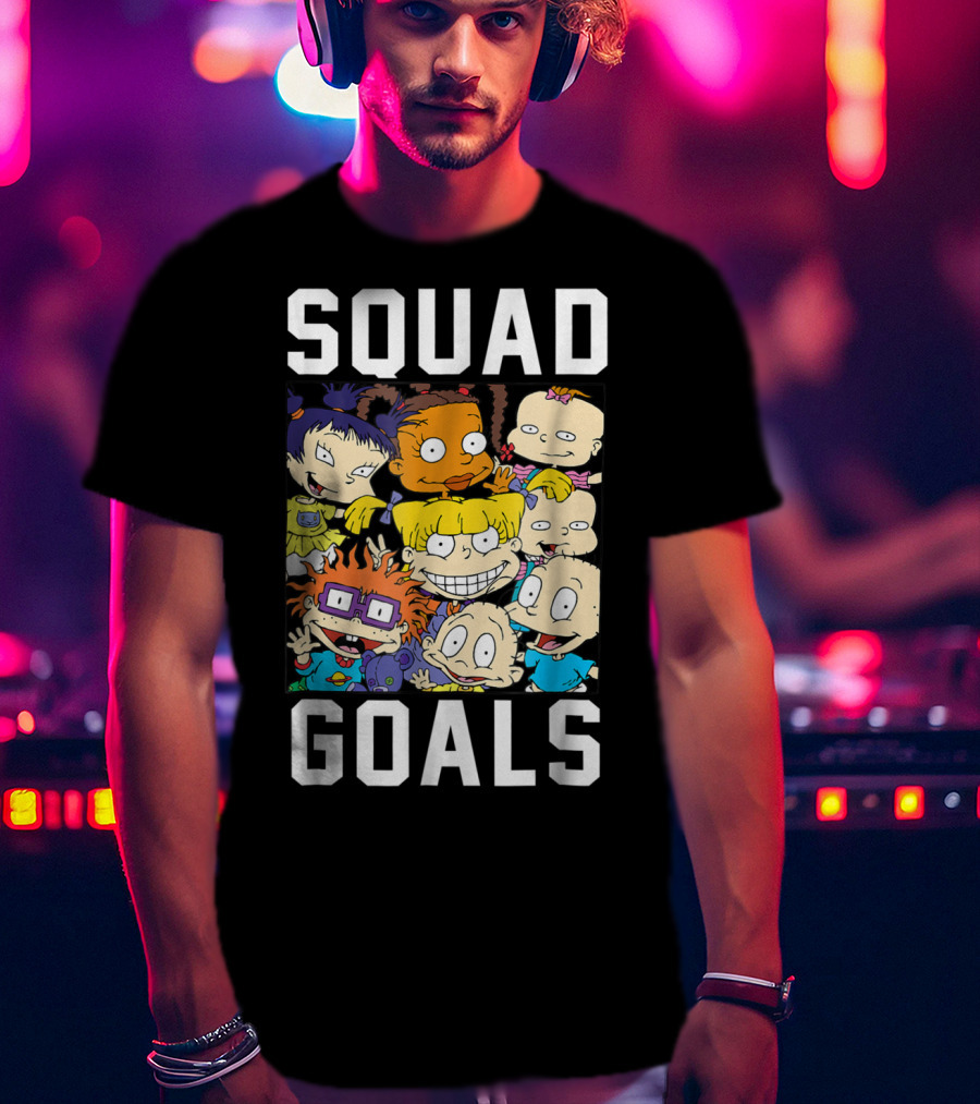 Rugrats Squad Goals Nickelodeon Characters Gathering T-Shirt
