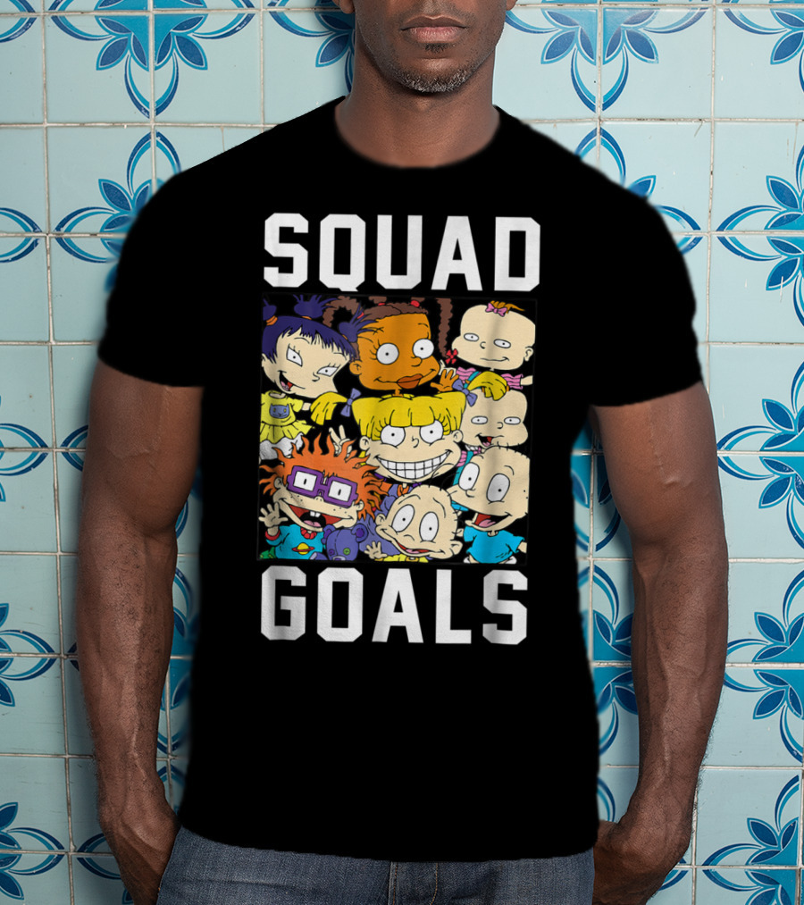 Rugrats Squad Goals Nickelodeon Characters Gathering T-Shirt