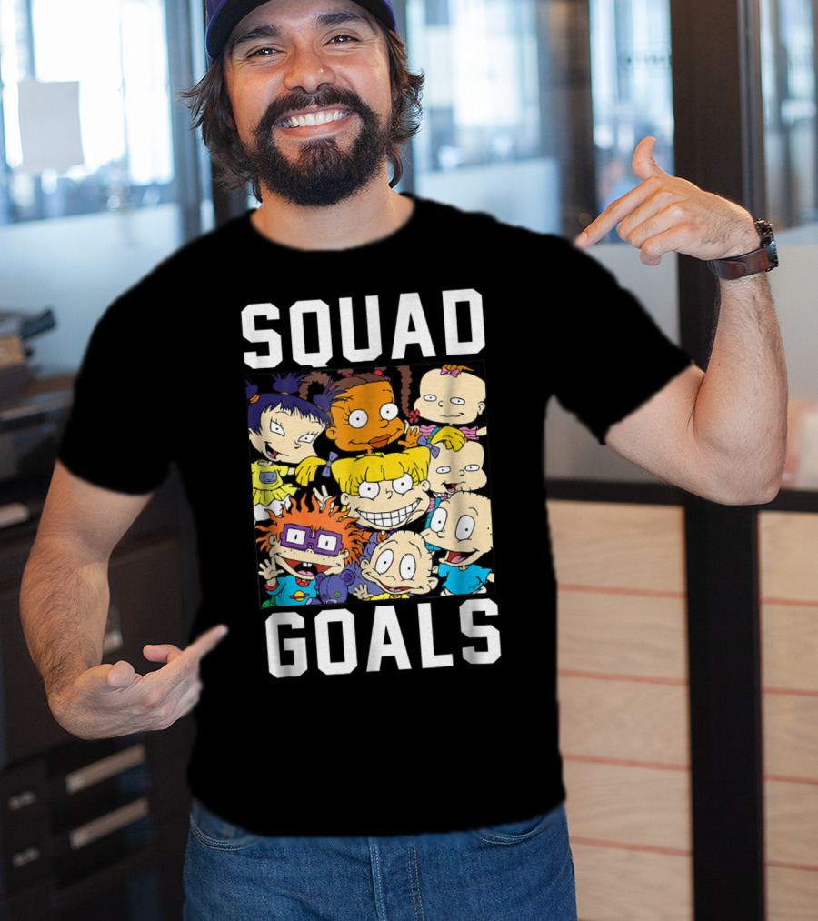Rugrats Squad Goals Nickelodeon Characters Gathering T-Shirt