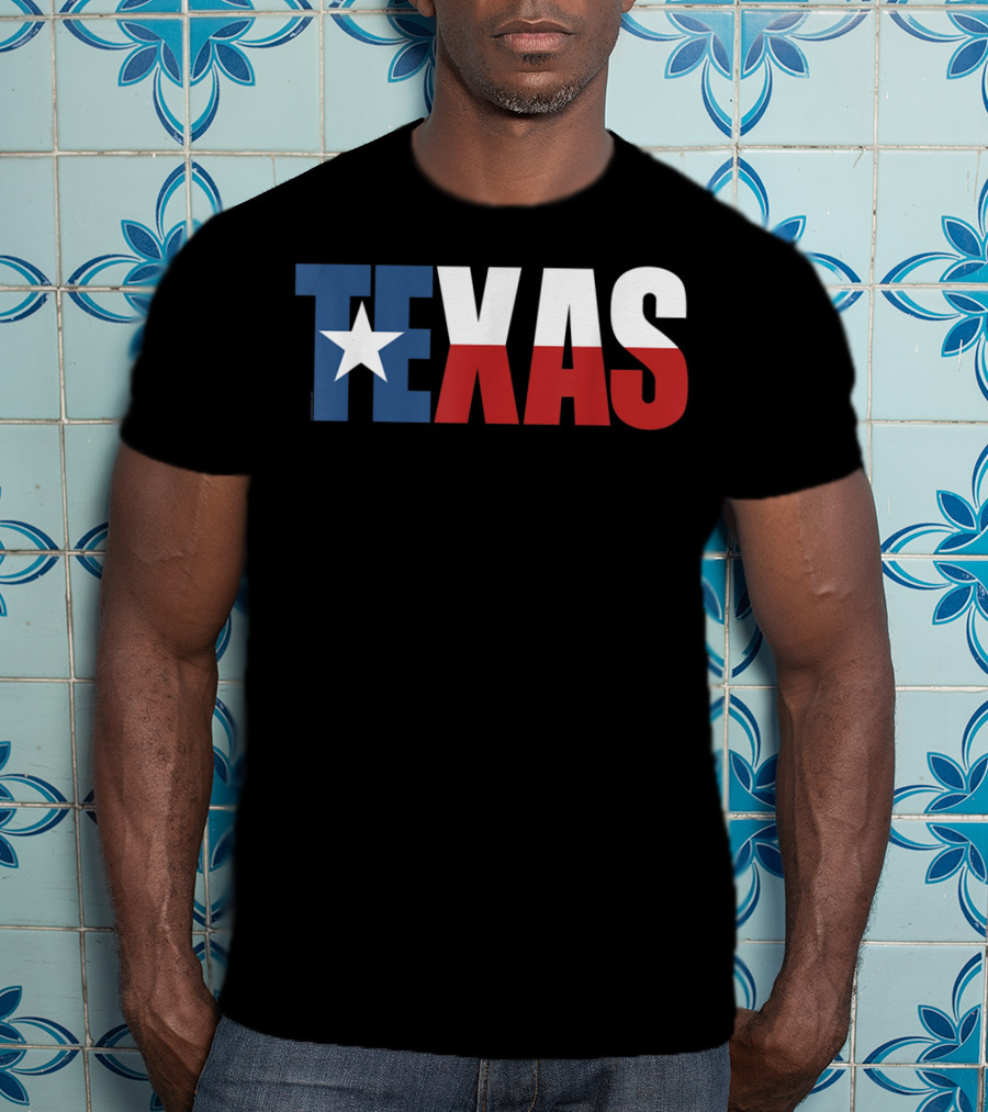 Texas Flag Women Men Kids Texas State Pride T-Shirt