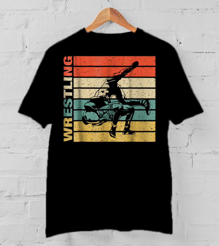 Cool Classic Wrestling Retro Birthday T-Shirt