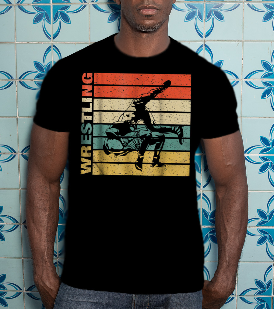 Cool Classic Wrestling Retro Birthday T-Shirt