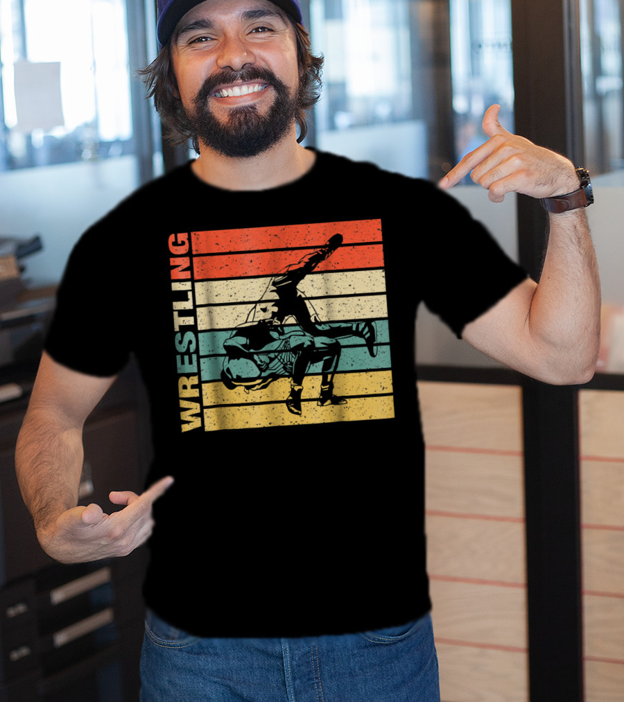 Cool Classic Wrestling Retro Birthday T-Shirt