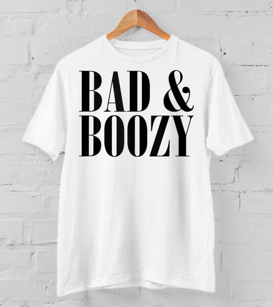 Bad Boozy Bachelorette Party Funny Summer Beer T-Shirt