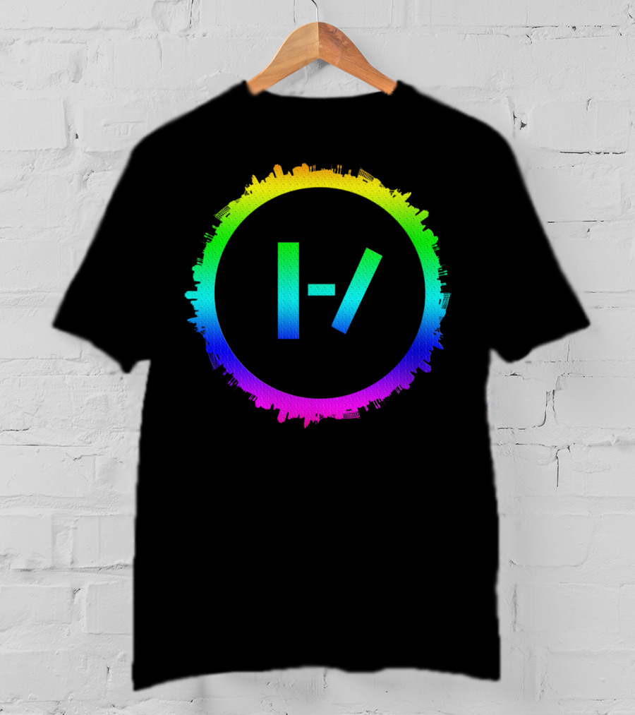 Best Colorful Earth Circle With Iconic H Slash T-Shirt