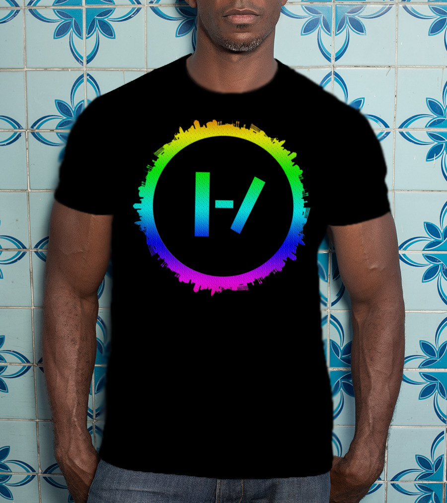 Best Colorful Earth Circle With Iconic H Slash T-Shirt