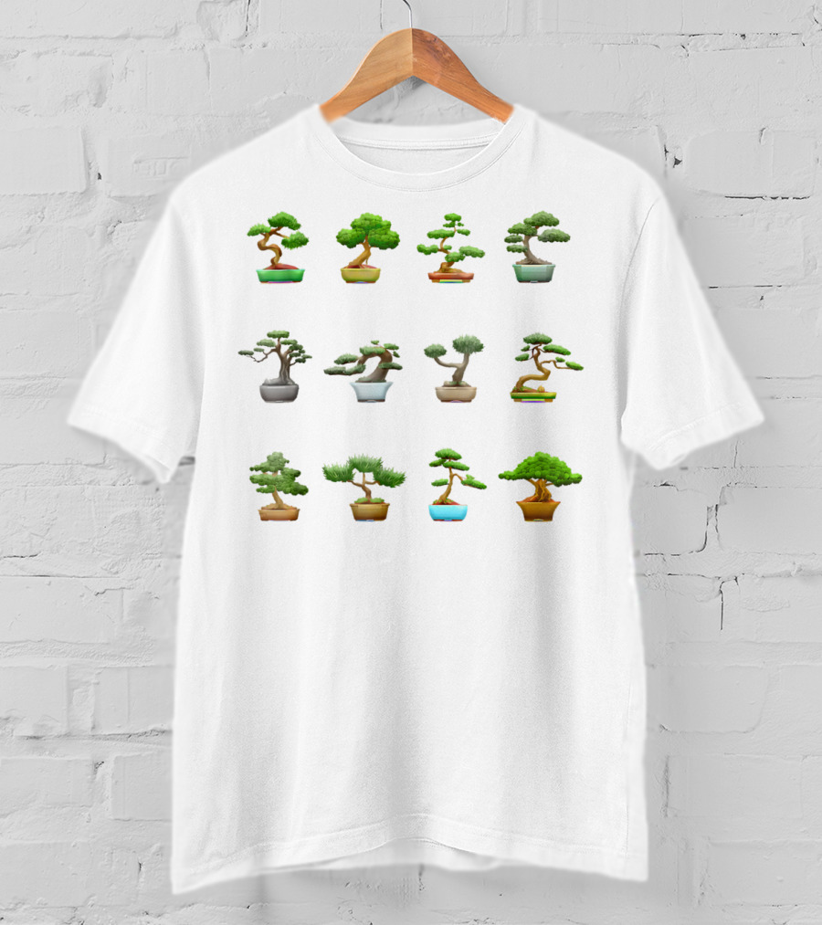 Bonsai Tree Collection Diversity Buddhist I T-Shirt
