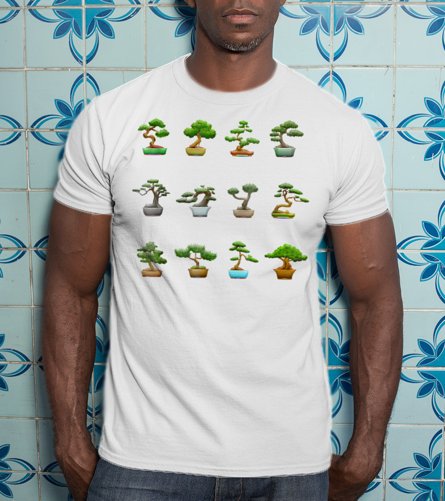 Bonsai Tree Collection Diversity Buddhist I T-Shirt