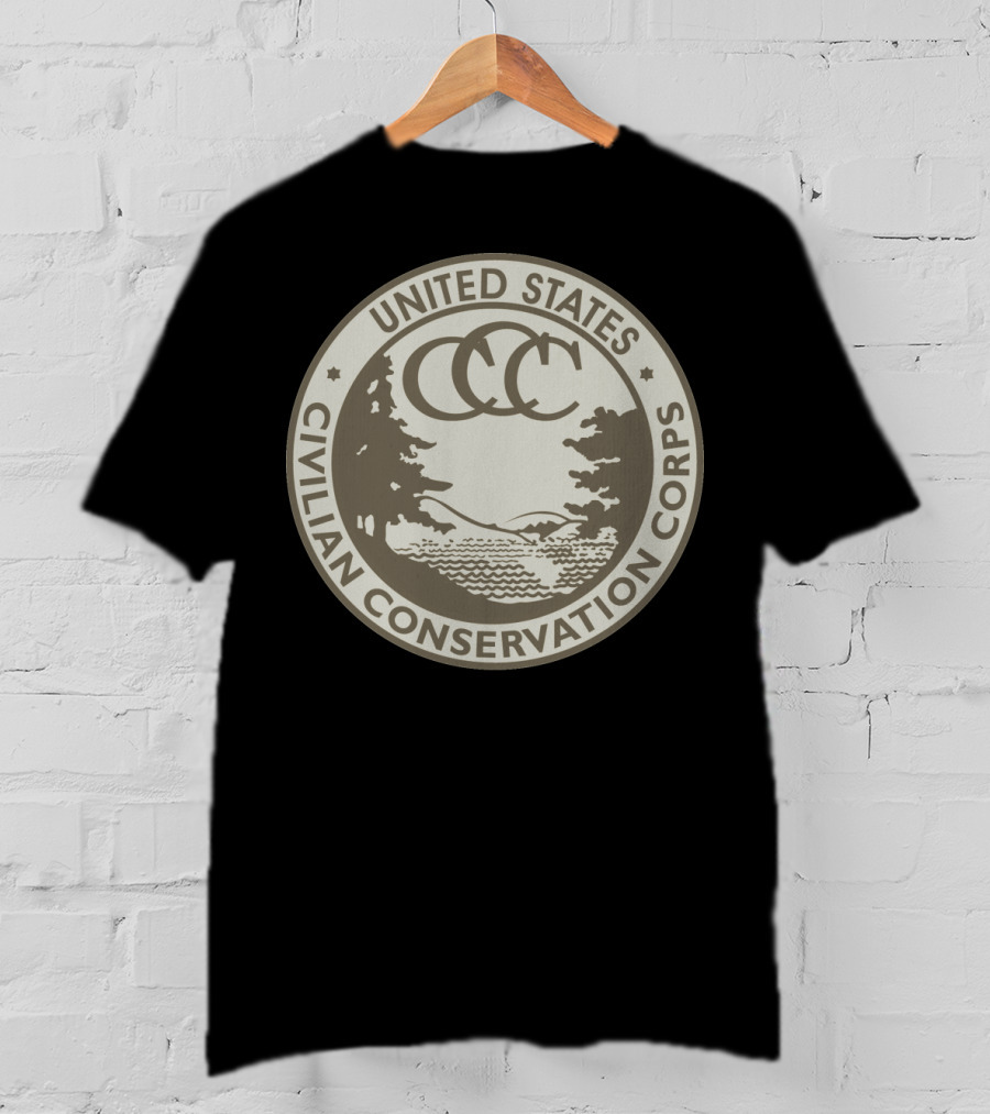 United States Civilian Conservation Corps Emblem T-Shirt
