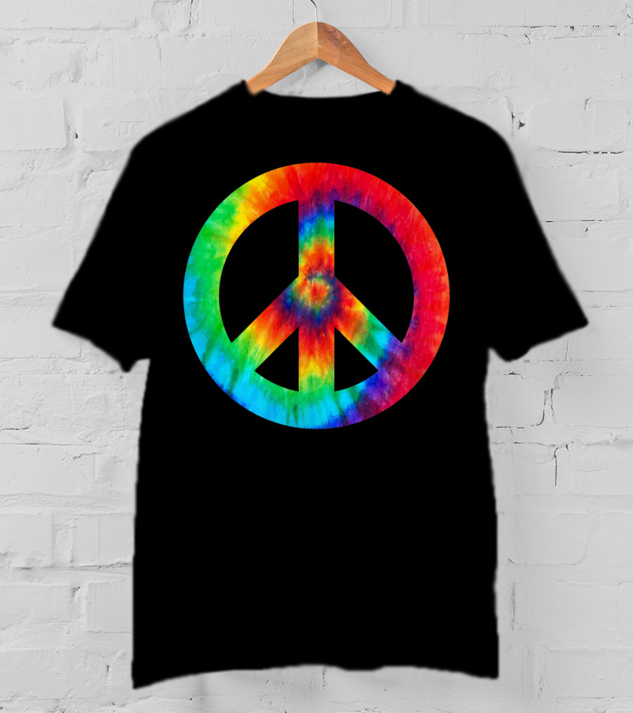 Cool Tie Dye Peace T-Shirt